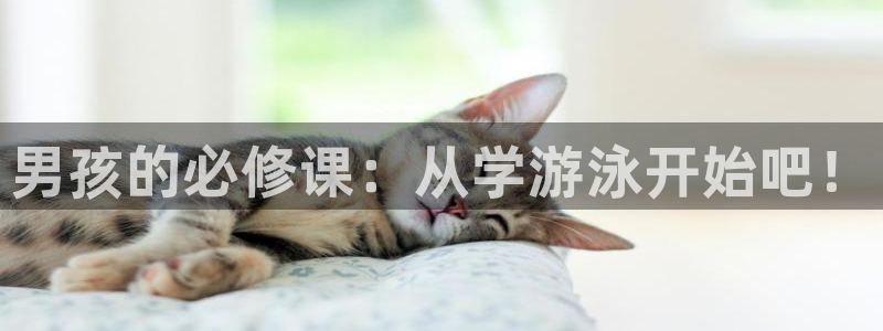 MK体育官网下载平台注册：男孩的必修课：从学游泳开始